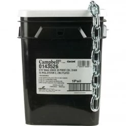 Campbell 5/16 In.75 Ft. Zinc-Plated Low-Carbon Steel Coil Chain -Campbell Sales Store ItemImage 709282 q5wrs7 czy3vk 4pzdzn