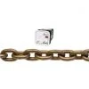 Campbell 3/8 In. 45 Ft. Yellow Chromate Finished Heat Treated Carbon Steel Coil Chain
