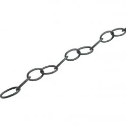 Campbell #10 40 Ft. Black Poly-Coated Metal Craft Chain