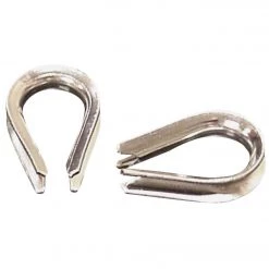 Campbell 3/16 In. Stainless Steel Cable Thimble