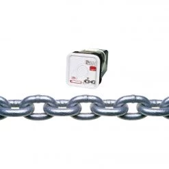Campbell 5/16 In. 75 Ft. Galvanized Low-Carbon Steel Coil Chain