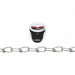 Campbell #2/0 350 Ft. Zinc-Plated Low-Carbon Steel Coil Chain