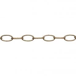 Campbell #10 40 Ft. Antique Copper Finished Metal Craft Chain