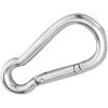 Campbell 1/4 In. 160 Lb. Load Capacity Polished Stainless Steel Spring Link All Purpose Snap