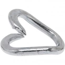 Campbell 1/8 In. X 3/4 In. Zinc-Plated Low-Carbon Steel Repair Lap Links